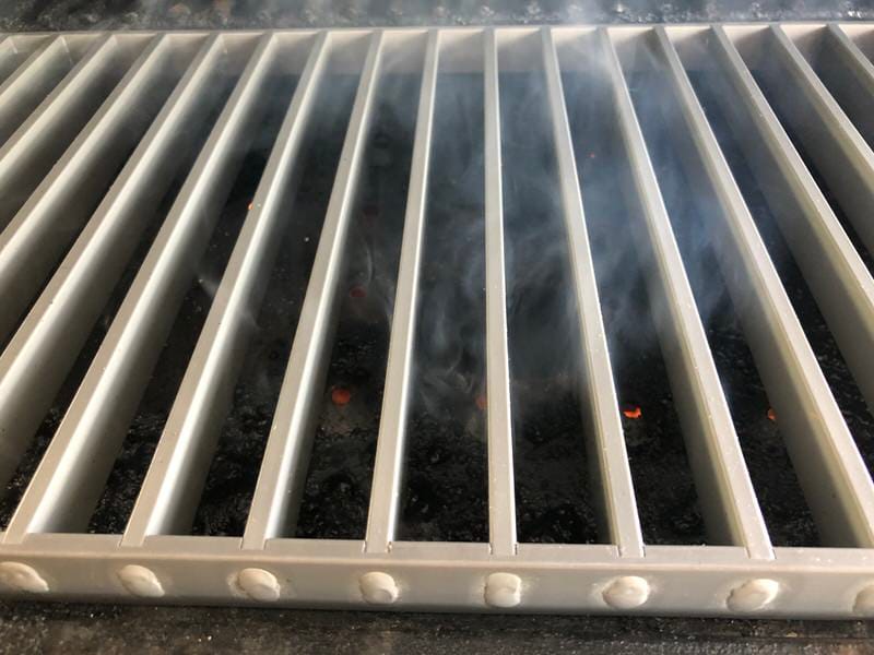 Open design on MAK Searing Grates.