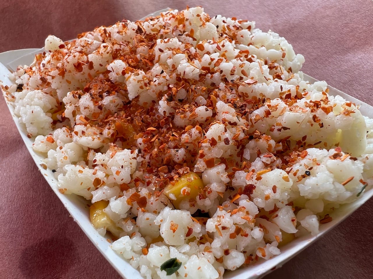 Mexican Street Corn at 2M Smokehouse in San Antonio, Tx.