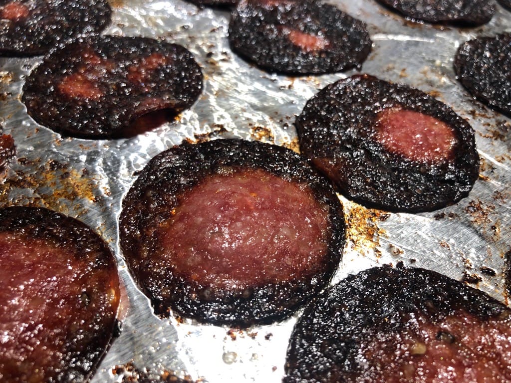 Salami chips with a little more chew like traditional salami