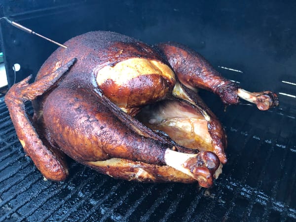 Thanksgiving Feast Cooked on MAK 2 Star Pellet Grill
