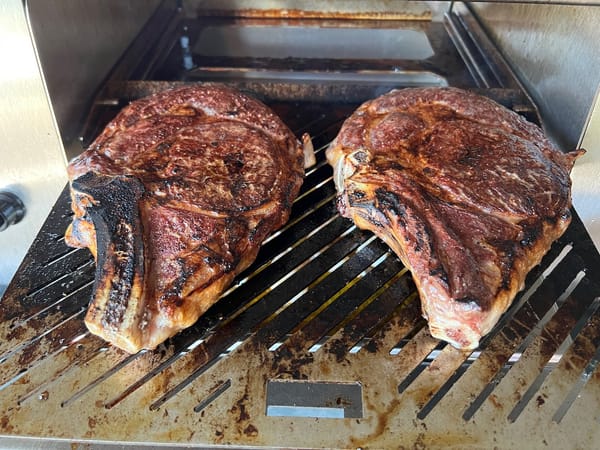 Bone-in Ribeye on the Schwank Infrared Grill